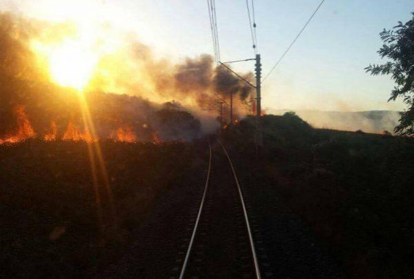 توقيف حركة سير القطارات من و إلى مدينة طنجة بعد اندلاع حريق جديد