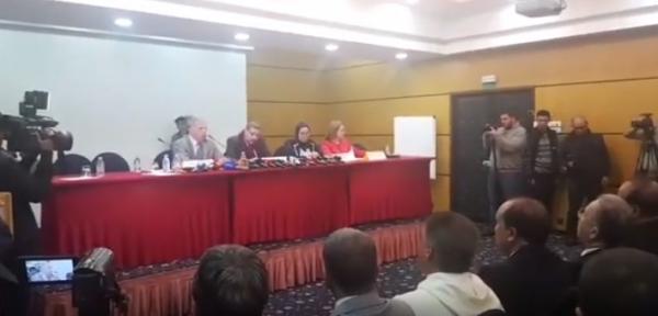 تفاصيل الندوة الصحفية التي عقدها القضاة اليوم لمناقشة رد "الرميد" على متابعة "حامي الدين"(فيديو)