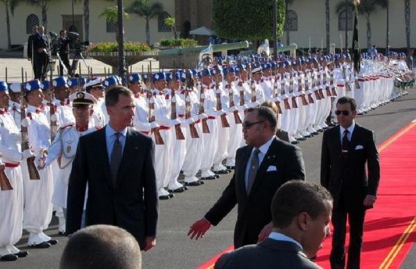 ملك وملكة إسبانيا في زيارة رسمية إلى المغرب..وهذا هو الوفد الهام المرافق لهما