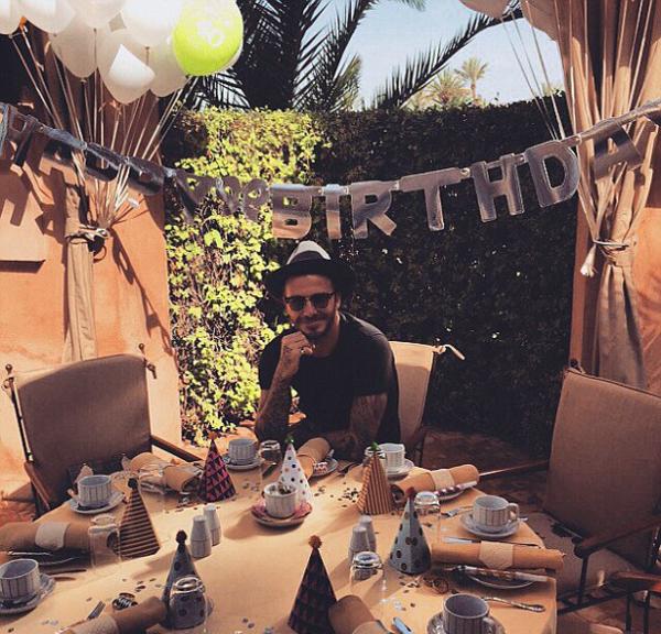 بالصور : النجم دافيد بيكهام يحتفل رفقة توم كروز بعيد ميلاده في مراكش