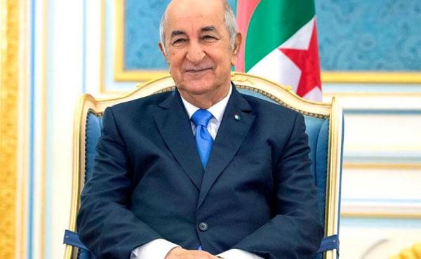 الرئيس الجزائري "عبد المجيد تبون" يحشد همم منتخب بلاده ساعات قبيل مواجهة المنتخب المغربي