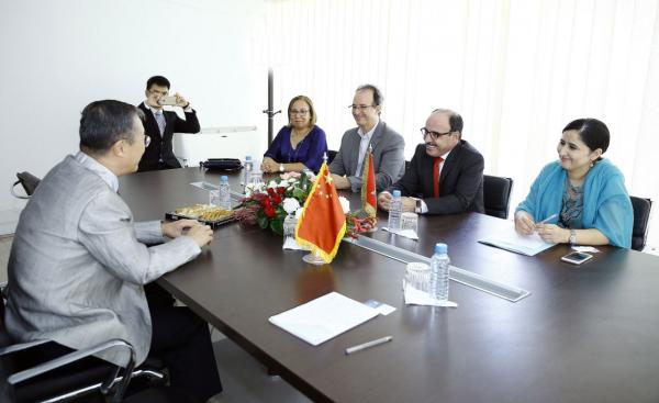 العماري يستقبل السفير الجديد لجمهورية الصين الشعبية بالمغرب