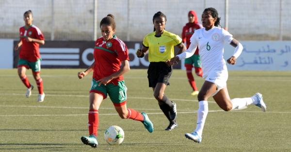 المنتخب الوطني النسوي يتعادل مع منتخب نيجيريا في تصفيات المونديال