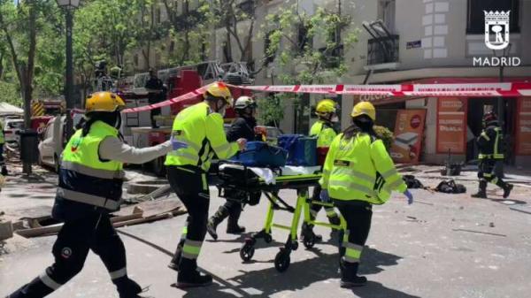 إصابة 17 شخصا في انفجار بمدريد
