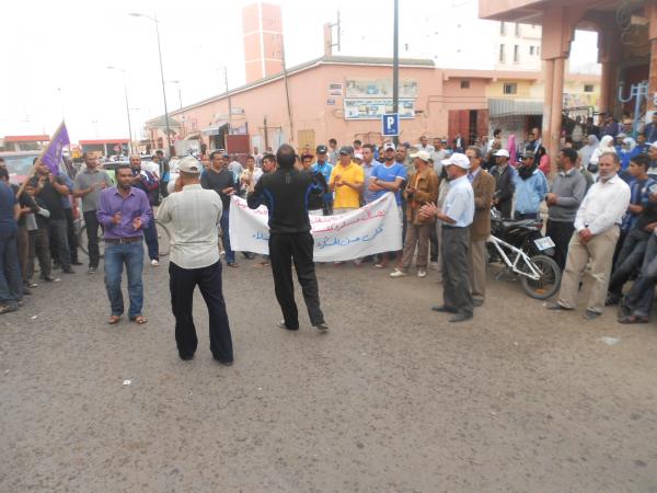 اليوسفية: مواطنون يصرون على الخروج إلى الشارع في يوم الإضراب بالرغم من محاولات المنع