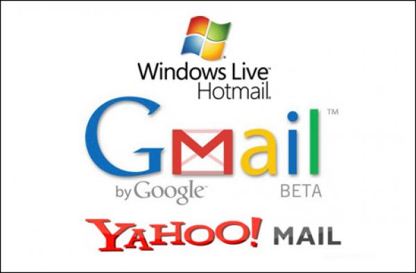 مقارنة بين Gmail و Hotmail و yahoo