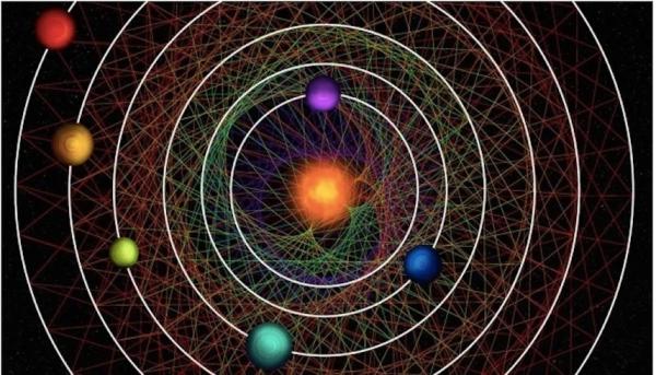 علماء فلك يكتشفون ستة كواكب تدور حول نجم لامع في تناغم مثالي