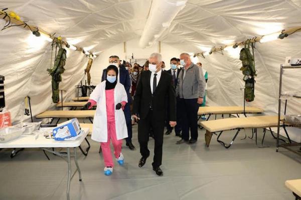 الولايات المتحدة تمنح وزارة الصحة المغربية مستشفى ميدانيا