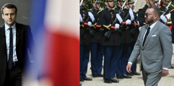الملك محمد السادس يعزي الرئيس الفرنسي ماكرون