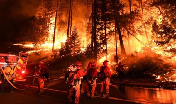 إعلان حالة الطوارئ في كاليفورنيا جراء اتساع نطاق الحرائق