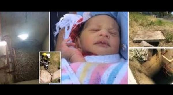 بالفيديو.. تلقي طفلها بالبالوعة ويخرج حياً بعد 5 أيام !