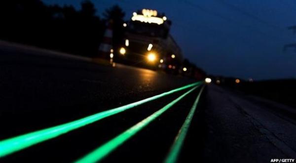 إضاءة الشوارع أصبحت بخطوط ليزر في هولندا