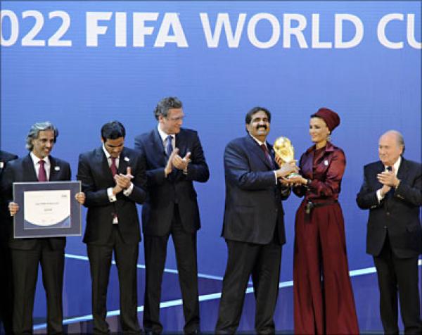 رئيس الفيفا: مونديال 2022 سيقام بدولة قطر بموعده "وهذا قرار لا رجعة فيه"