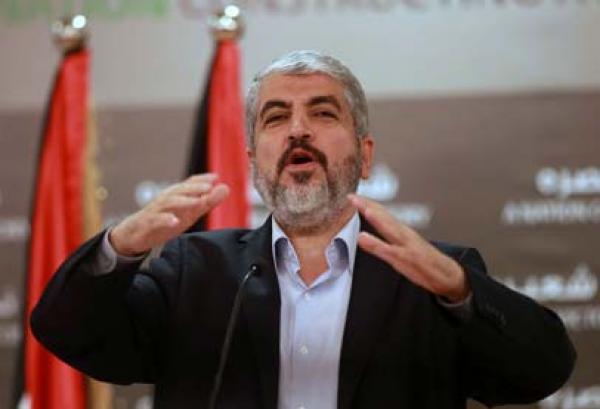 مشعل يرفض نزع سلاح حماس حسب الاتفاقية الأخيرة مع إسرائيل