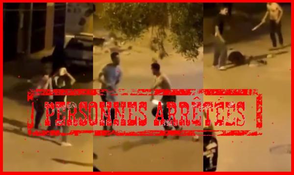فيديو تبادل الضرب والجرح بالسلاح الأبيض يطيح ب3 أشخاص بمدينة سلا