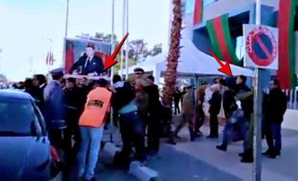 بالفيديو : الوزير بوليف يفر بجلده وسط احتجاجات قوية استدعت تدخل قوات الأمن