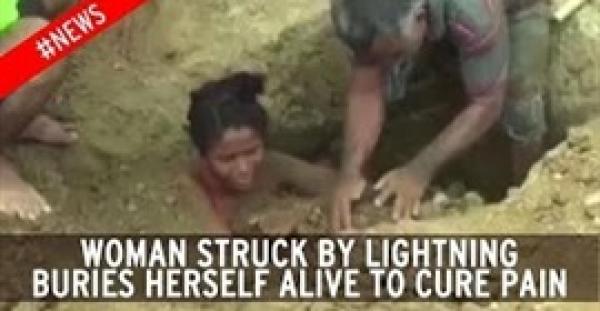 بالفيديو.. دفن مراهقة على قيد الحياة لعلاجها من الشلل