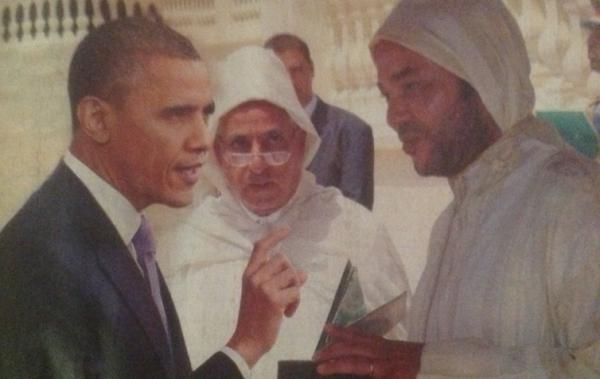 الملك محمد السادس بعث مجموعة من الهدايا الى رئيس امريكا باراك اوباما