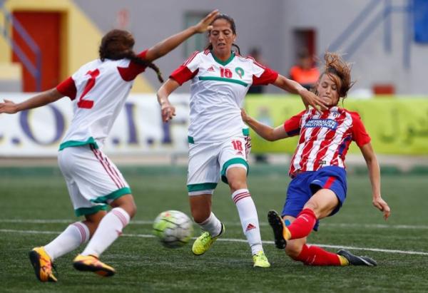 المنتخب المغربي النسوي ينهزم ضد أتليتيكو مدريد‎