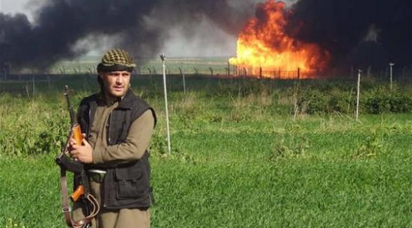 داعش يحرق 3 أبار نفطية شرقي تكريت