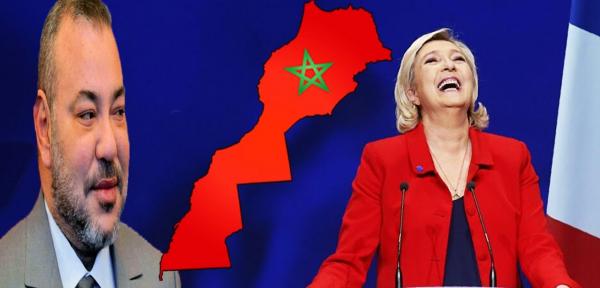 تصريح جديد لمرشحة الرئاسة الفرنسية "لوبان" حول المغرب يثير مخاوف النظام الجزائري