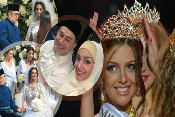 أنباء عن طلاق مفاجئ بين السلطان محمد الخامس وملكة جمال روسيا