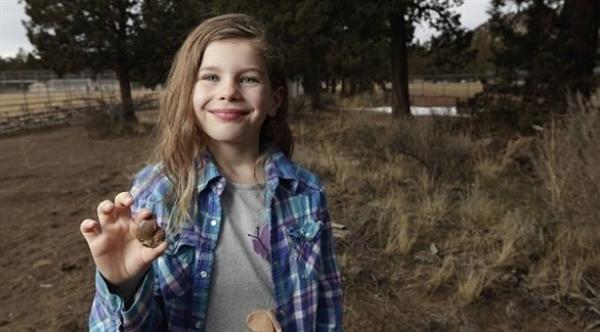 طفلة تعثر على "أحفورية" عمرها 65 مليون سنة