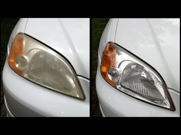 طرق فعالة لتنظيف مصابيح السيارة وإزالة اصفرارها