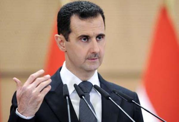 الأسد يدعو إلى تعاون حقيقي لمحاربة تنظيم الدولة الاسلامية
