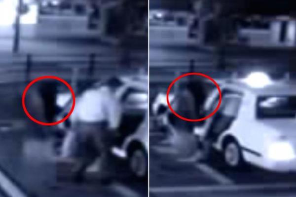 بالفيديو: شبح امرأة يلاحق رجلاً في سيارة أجرة