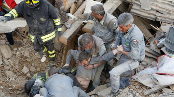 مصير الشاب المغربي الذي أصيب في زلزال إيطاليا