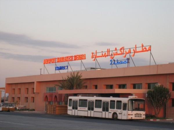 ارتفاع ب 18ر 11 في المائة على مستوى نقل المسافرين بمطار مراكش المنارة خلال شهر أبريل الماضي