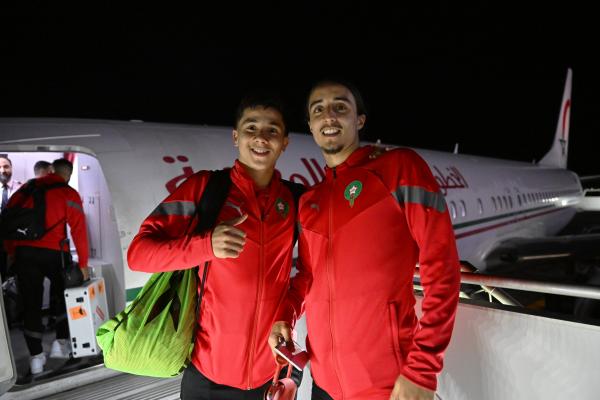 المنتخب المغربي يتوجه إلى إسبانيا