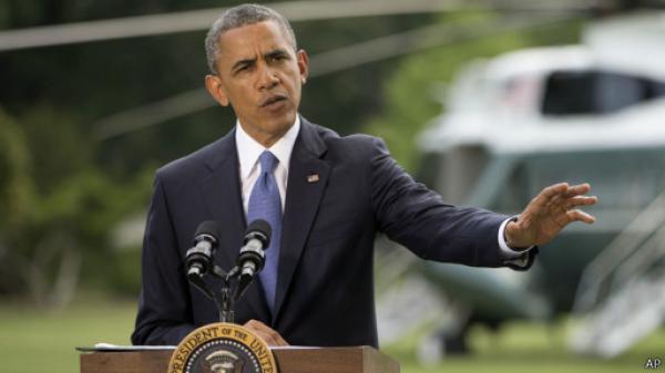 أوباما: "داعش" خطر على العراق وتهديد للمصالح الأمريكية