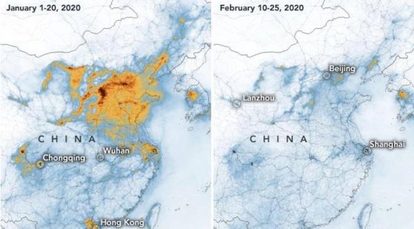 فيروس كورونا ساهم في تنقية الأجواء الصينية من التلوث