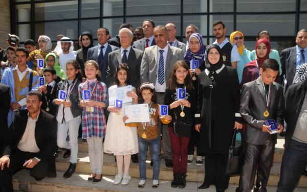 تتويج الفائزين في المسابقة الدولية " تحدي القراءة العربي"