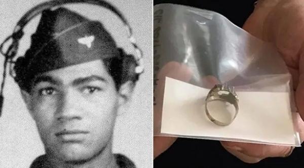 العثور على خاتم مفقود من الحرب العالمية