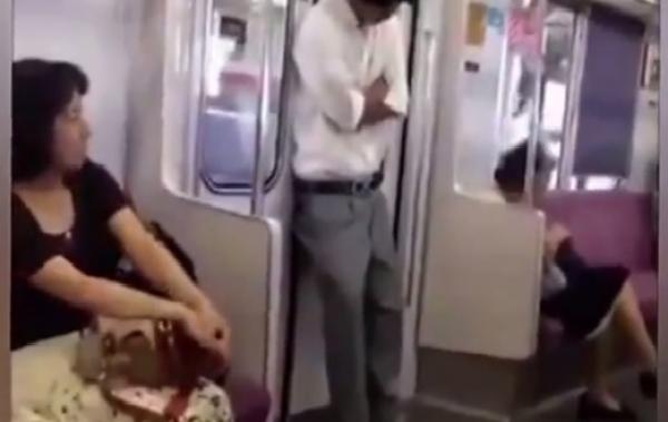 بالفيديو: لهذا السبب لا يجب أن تنام واقفاً في القطار