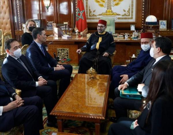 عاجل: الملك محمد السادس يستقبل رئيس الحكومة الإسبانية بيدرو سانشيز