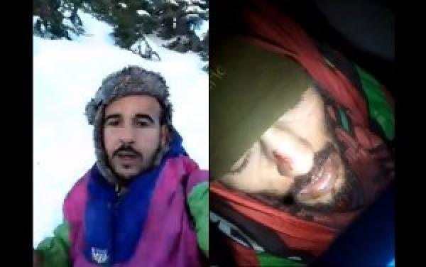 الفايسبوك ينقذ شابين حاصرتهما الثلوج في جبل تدغين (فيديو)
