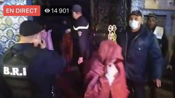اعتقال عروسين بالجزائر وإيداع الحضور بالكامل في الحجر الصحي بسبب كورونا (فيديو)
