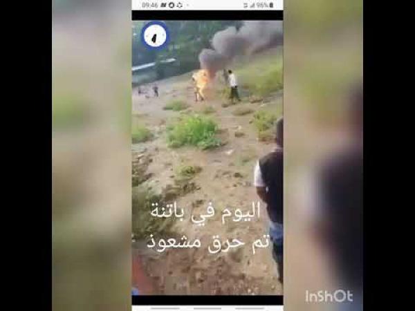 كعادتها...صفحات جزائرية تنشر فيديو عن حرق مشعوذ وتنسبه للمغرب