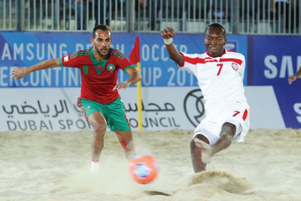 بطولة كأس القارات لكرة القدم الشاطئية: خسارة المنتخب المغربي أمام نظيره السويسري 7 - 9
