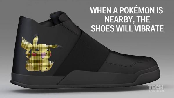 بالفيديو: حذاء ذكي للعثور على بوكيمون