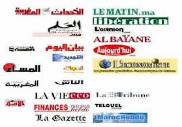 أبرز عناوين الصحف المغربية الصادرة نهاية الأسبوع