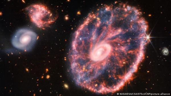 التلسكوب جيمس ويب يرسل صورة جديدة عن مجرة كارت ويل