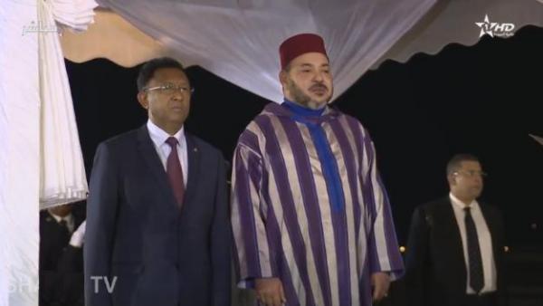 تفاصيل وصول الملك محمد السادس لأتاناناريفو في زيارة رسمية لمدغشقر
