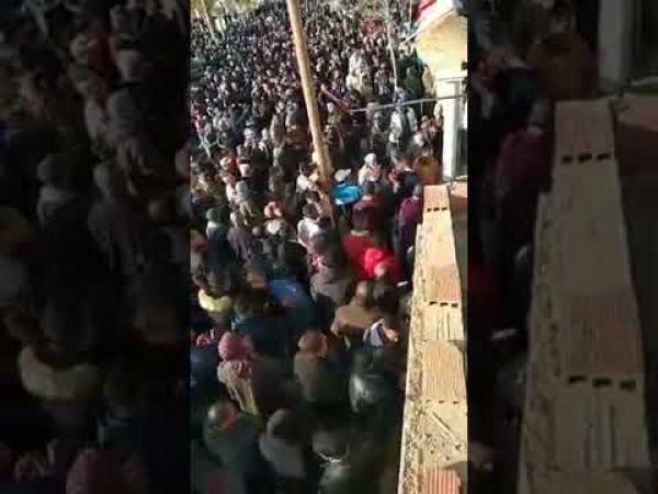 بالفيديو:ساكنة جرادة تخرج مجددا للشارع احتجاجا على تردي الأوضاع