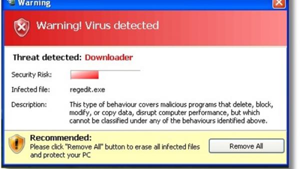 احذر.. فيروس جديد يغلق شاشة حاسبك نهائيا