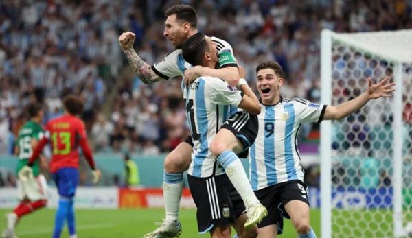 مباراة الأرجنتين والمكسيك تسجل رقما قياسيا عالميا